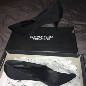 Black Vera Wang heels